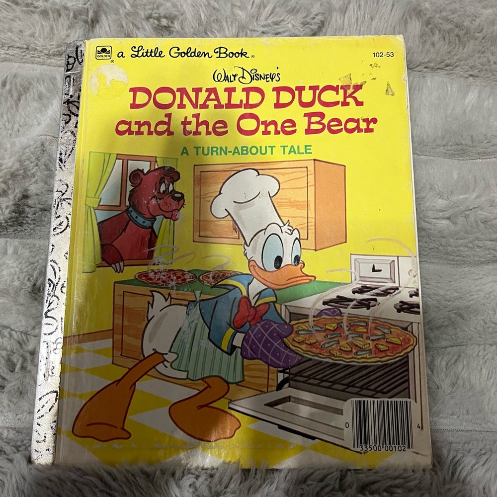 Disney’s Donald Duck & the One Bear A Little Golden Book